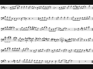 Andy Derrick 'Moonglow' Jazz Trombone Solo Transcription