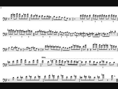 Andy Martin 'Yo Tannenbaum' Trombone Solo Transcription