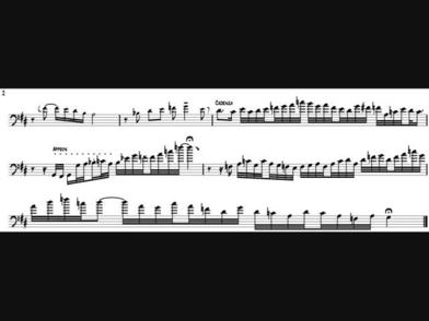 Barnaby Dickinson 'Autumn In New York' Trombone Solo Transcription