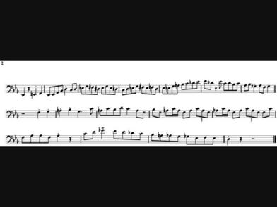 Bill Reichenbach 'H, I, Jay And Kai' Bass Trombone Solo Transcription