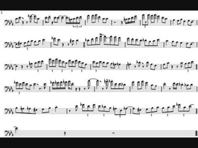 Callum Au 'September In The Rain' Trombone Solo Transcription