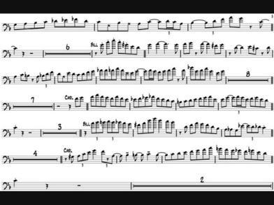 Carl Fontana & Bill Watrous 'If You Were The Only Girl In The World' Trombone Solos Transcription