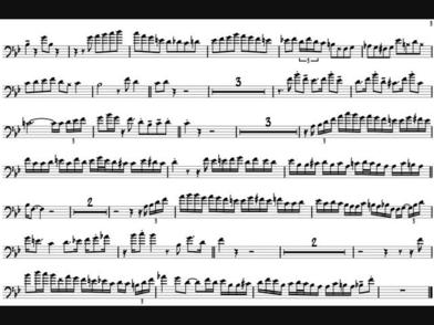 Carl Fontana 'Baby It's Cold Outside' Trombone Solo Transcription