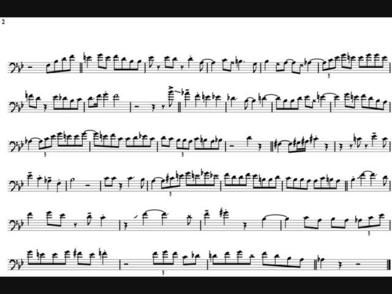 Carl Fontana 'Shoutin On A Riff' Trombone Solo Transcription