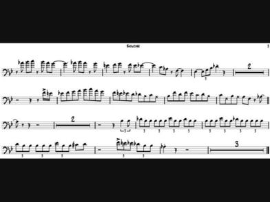Carl Fontana 'Showcase' Trombone Solo Transcription.