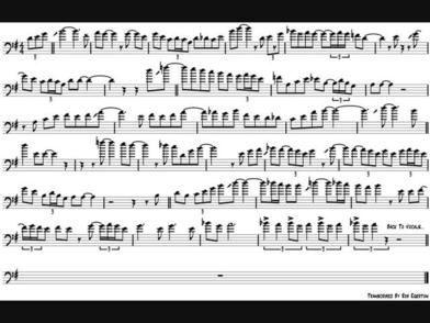 Frank Rosolino 'Pennies From Heaven' Trombone Solo Transcription